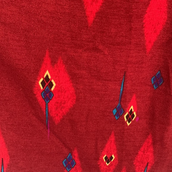 Red Lularoe Sarah Duster Cardigan BNWT - Picture 5 of 7
